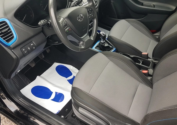 Hyundai i20 cena 39900 przebieg: 151742, rok produkcji 2017 z Jabłonowo Pomorskie małe 277